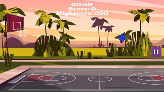 轻弹篮球苹果版游戏下载