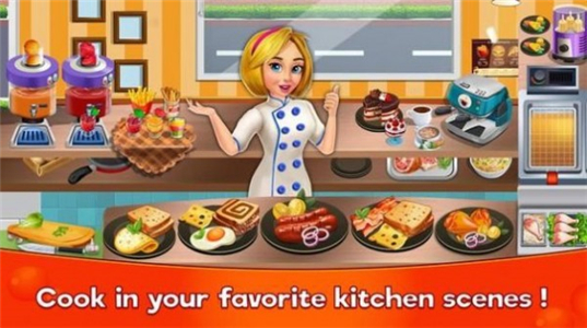 烹饪咖啡馆餐厅女孩内置菜单版v2.0.3下载