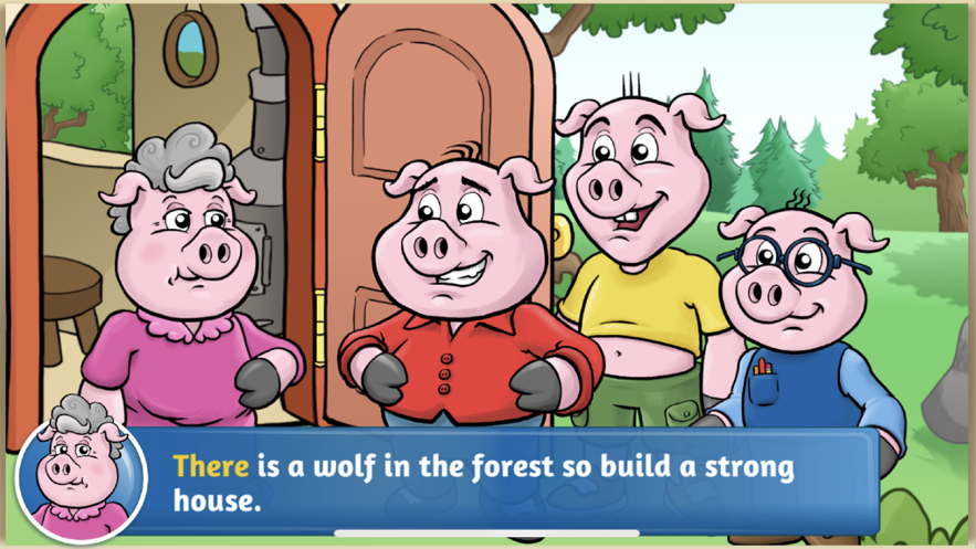 三只小猪和大灰狼