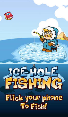 冰洞钓鱼