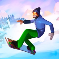 雪山冲刺滑雪运动模拟器