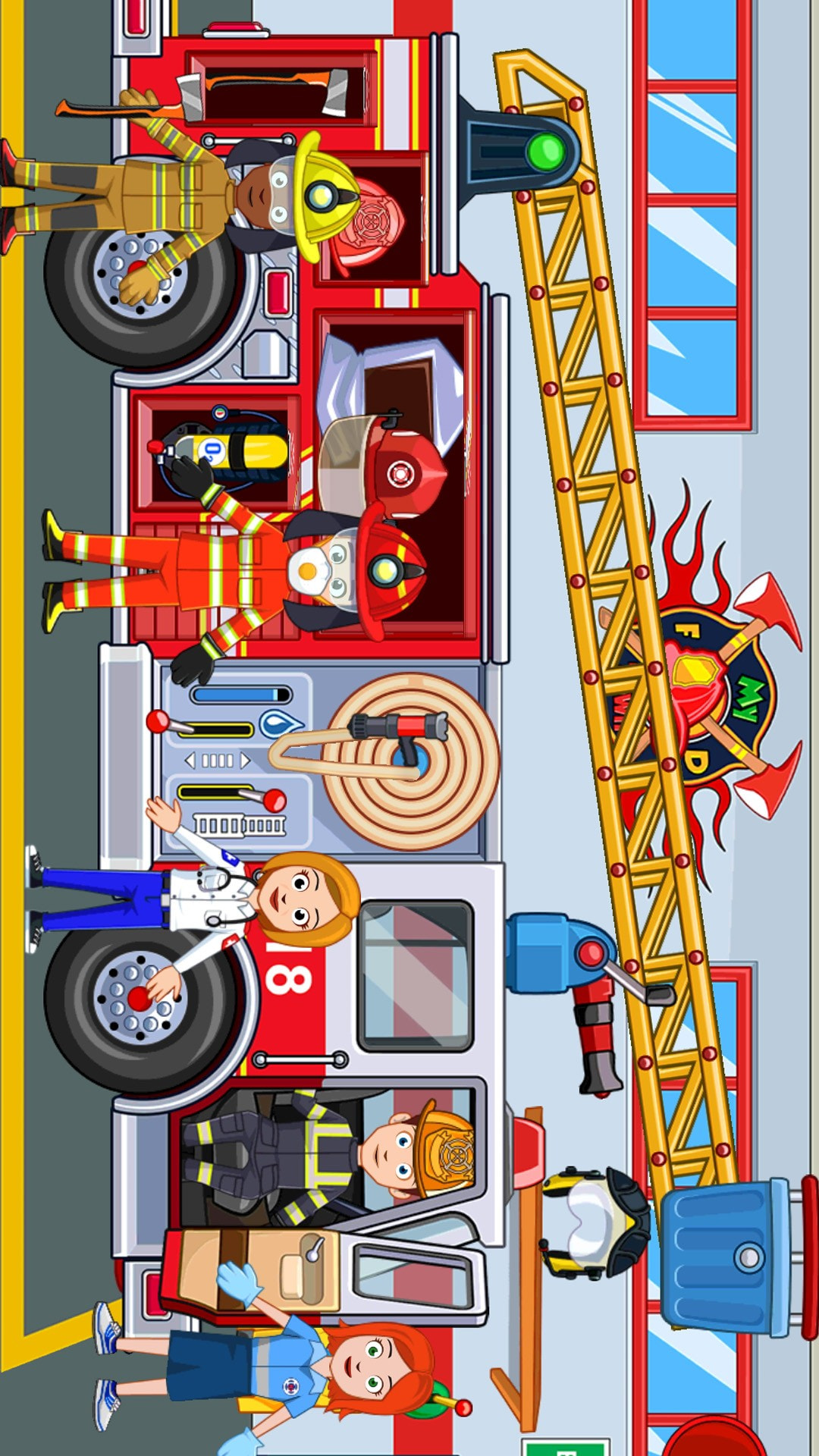 我的英雄消防员