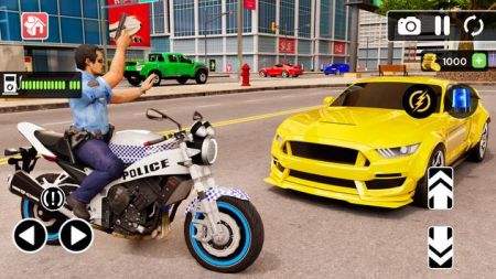 警察摩托车竞赛模拟器3D